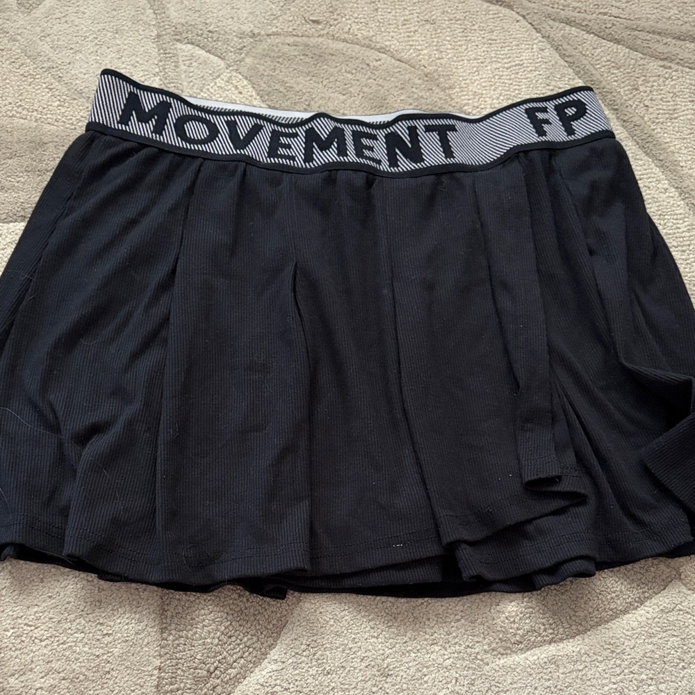 FP Movement by Free People Black Mini Skirt